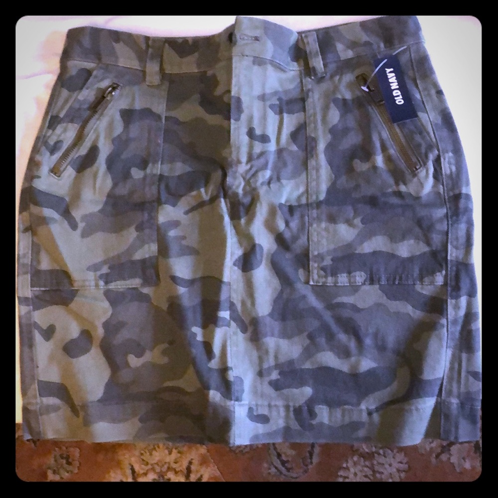 Camo skirt